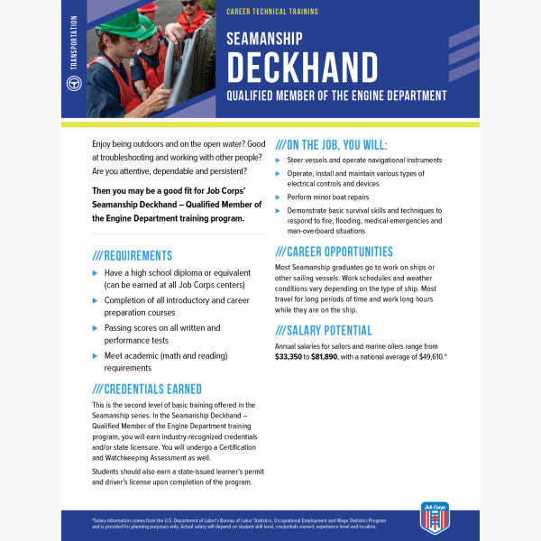JBCPS CTT SeamanshipDeckhand EngineDept EBH f