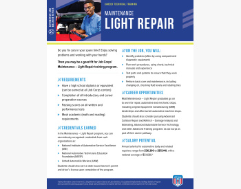 JCNAT 00286 MaintenanceLightRepair CTT