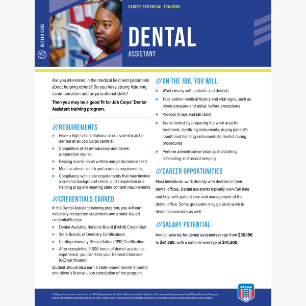 JBCPS CTT DentalAssistant FNB