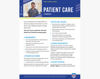 JBCPS CTT PatientCareTech FNB
