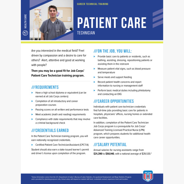 JBCPS CTT PatientCareTech FNB