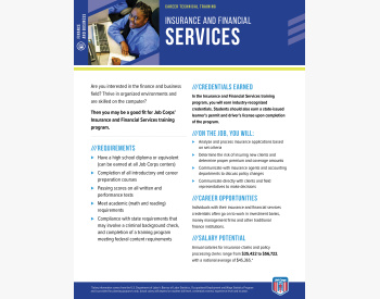 JCNAT 00286 InsuranceFinancialServicesCTTSheet