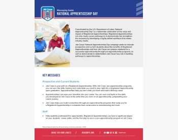 0725 JC Messaging Guides Ntl Apprenticeship Day FCC Page 1